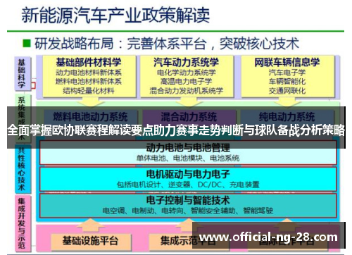 全面掌握欧协联赛程解读要点助力赛事走势判断与球队备战分析策略